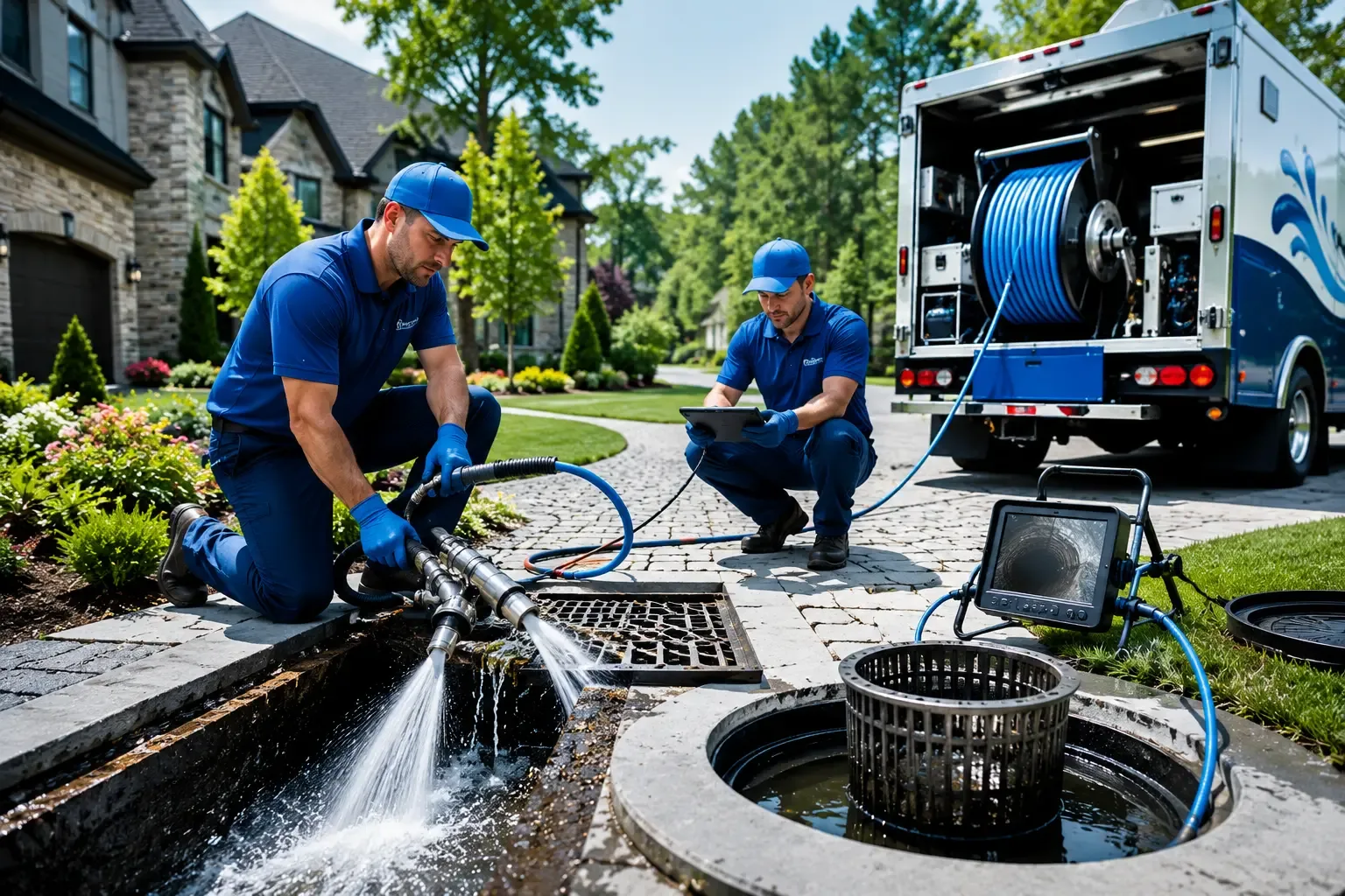 Local outdoor drain cleaning professionals in Briscoe, TX