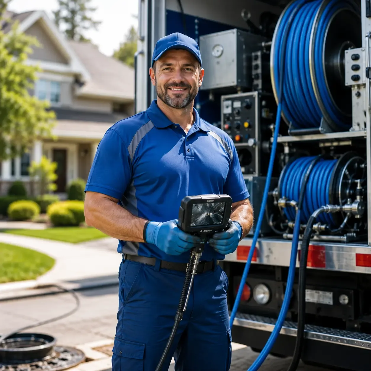 Local outdoor drain cleaning specialists in Briscoe, TX